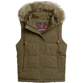 Superdry Everest Faux Fur Väst