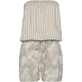 LASCANA Jumpsuit grå / vit