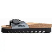 Bayton Pantolette 'Calypso' svart / silver