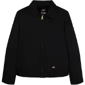 Dickies Jacka m. Fleece - Beskuren - Eisenhower - Svart - - 10-12 år (140-152) - Övergångsjacka