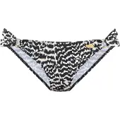 LASCANA Bikiniunderdel svart / vit