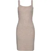 LASCANA Stickad klänning beige