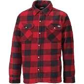 Dickies PORTLAND Herrskjorta Jacka Röd