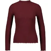 ONLY T-shirt 'Emma' bordeaux