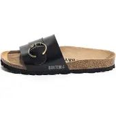 Bayton Pantolette 'Orense' guld / svart