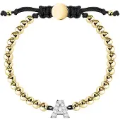 La Petite Story Boules Letter A Armband