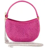 MAGDA BUTRYM Micro Vesna Hobo Bag - - Rosa - Strass