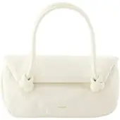 Jil Sander Knot Sm axelremsväska - - Läder - Beige