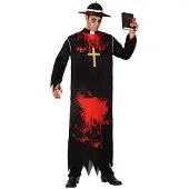 Atosa Blodig Zombieprästkostym