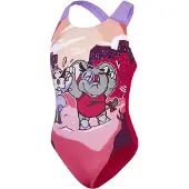 Speedo Learn To Swim Printed Crossback Baddräkt