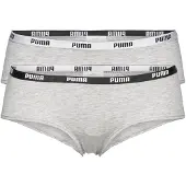 Puma Hipster Panties 2 Units Grå M Kvinna