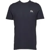 Alpha industries T-shirt mörkblå / vit