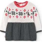Boboli Knitwear Klänning Med Långa ärmar