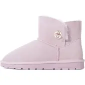 Gooce Snöboots 'Becci' guld / pastellrosa