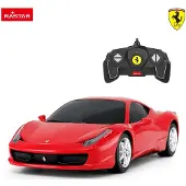 Rastar Radiostyrd Bil 1:18 Ferrari 458 Italia Röd