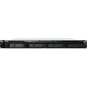 Synology RackStation RS822+ - NAS-server - 4 fack - kan monteras i rack - SATA 6Gb/s - RAID 0, 1, 5, 6, 10, JBOD - RAM 2 GB - Gigabit Ethernet - iSCSI support - 1U