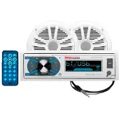 Boss Audio Systems Mr632uab+2 Mr6-högtalare+mrant10-paket