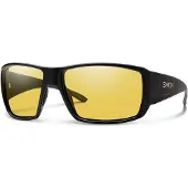 Smith Guide'S Choice Matte Black Solglasögon cp glass plrzd low lt ylw
