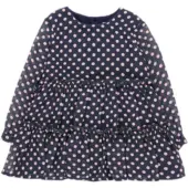 Boboli Chiffon Långärmad Kort Klänning