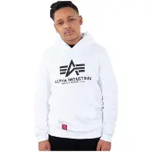 Alpha industries Basic Tröja Med Huva