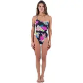Hurley Hana Asymmetrical Reversible Cheeky Baddräkt