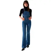 Salsa Jeans Glamour Flare Fit ärmlös Overall