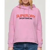 Superdry Sportswear Logo Boxy Tröja Med Huva