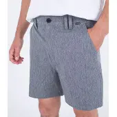 Hurley Phantom Heather 18" Shorts black heather Storlek 30