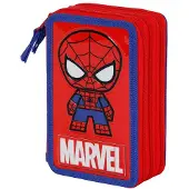 KARACTERMANIA Marvel Spiderman Glide Filled Triple Pennfodral