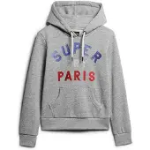 Superdry Glitter Graphic Logo Huvtröja