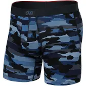 Saxx - Vandringskläder - Vibe Xtra Soft Comfort BB Fly Cloudbank Camo/Navy för Unisex - Storlek S