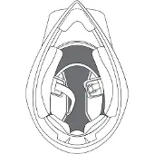 AGV Ax9 Crown Innerfoder