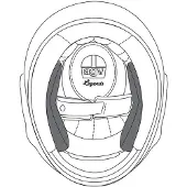 AGV X3000 Kindkuddar