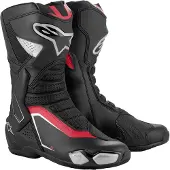 Alpinestars SMX-6 V3 Svart/Silver/Röd 41 Herrar sort