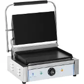 Usorteret Smörgåsgrill Kontakt PANINI 2200W 230V tvåsidig slät kontaktgrill Royal Catering