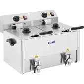 Royal Catering Fritös - 2 x 13 liter - EGO termostat
