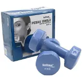 Softee Vinyl S Set 4kg Hantel