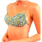 Rhythm Carrie Tan Line Bandeau Bikinitopp