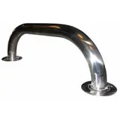 AstralPool Rostfritt Stål Ø-ledstång Med Monteringsflänsar 43mm 2.5m