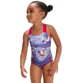 Speedo Learn To Swim Printed Racerback Baddräkt