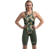 Speedo Fastskin Lzr Pure Valor 2.0 Kneeskin öppen Ryggtävlingsbaddräkt