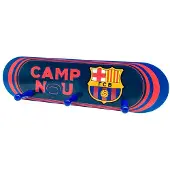 FC Barcelona Väggmonterad Klädhängare I Trä