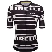 Santini Pirelli Korta ärmar Cykeltröja