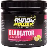 Ryno Power Gladiator Pre-workout Dryckesmix Jordgubbscitronad 150gr