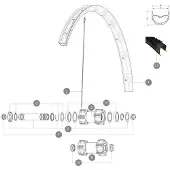 Mavic Xa Elite Tubeless Fälg