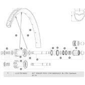 Mavic Crossmax Elite Carbon Bakfälg