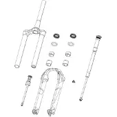 RockShox Charger3 38 Mm Boxxer D1+ 2024+ Kompressiondämpare