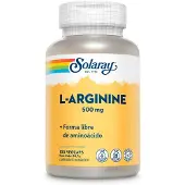 Solaray 500mg Arginin 100 Enheter