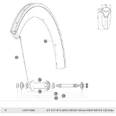 Mavic Aero Cxr Elite Exalith Front Ekrar 9 Enheter