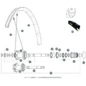 Mavic Ksyrium Pro Allroad 2016 Bakre Ekrar 12 Enheter